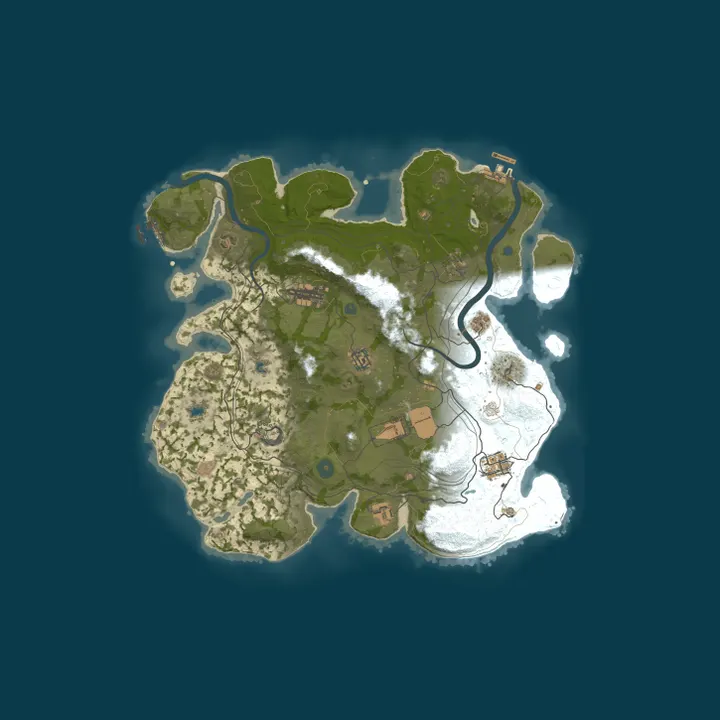 Map of Blood Rust - Green [trio, x2]