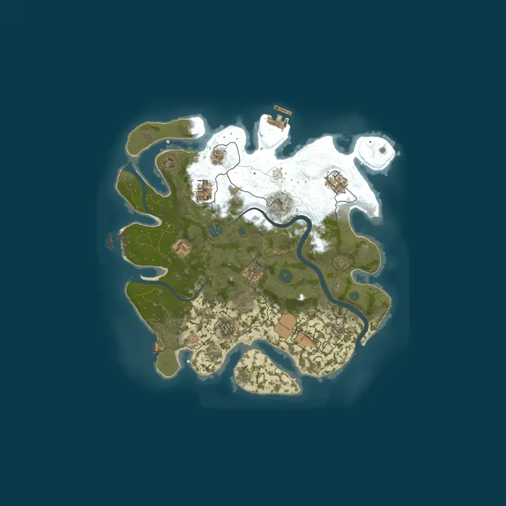Map of PRIME RUST Х5 MAX5 ДЛЯ НОВИЧКОВ
