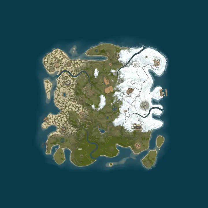Map of GORGONA [X1000 | NOLIMIT | LOOT+ | FPS++]