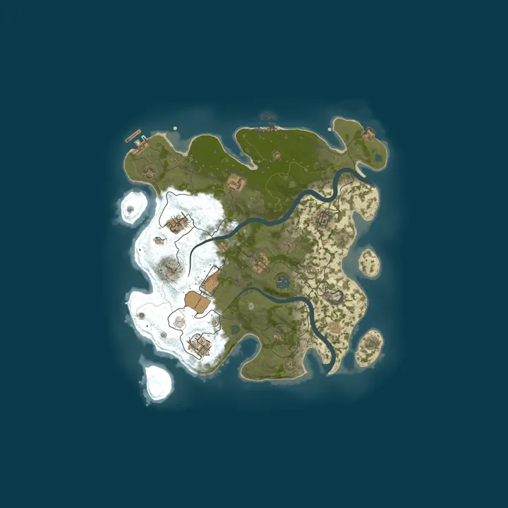 Map of [RU] RUSTCOLA #11 RPG |X3/X5,TP,KITS| ВАЙП 02.10