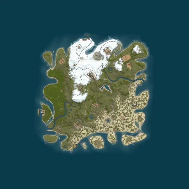 Map of Rust Casta Max2 [X5/X10|TP|Remove|RPG]