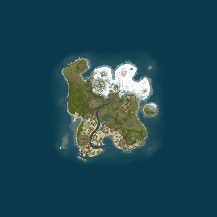 Map of GHOST RUST | BLUE | 2X