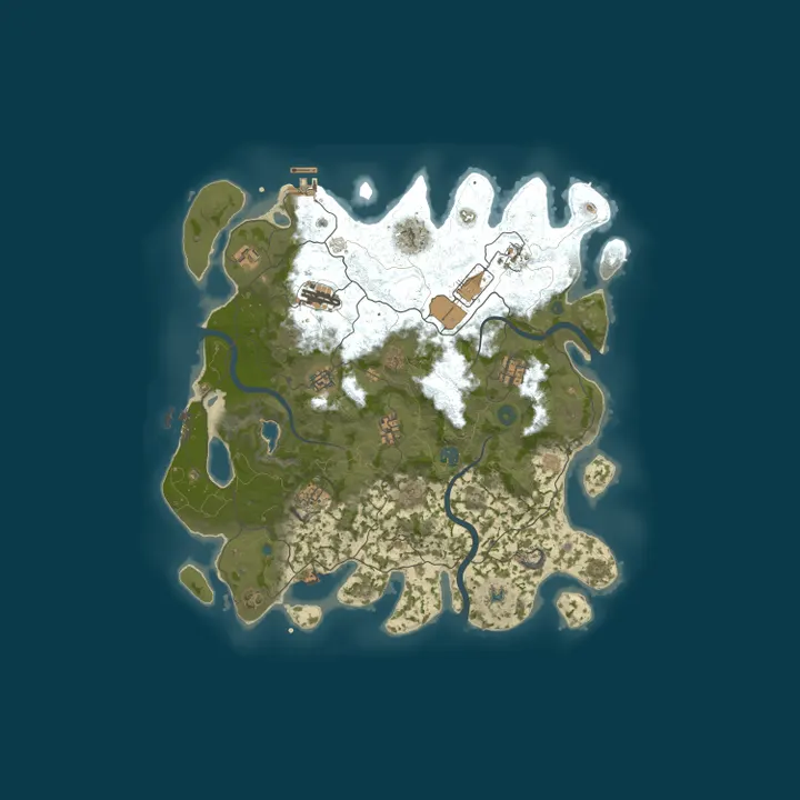 Map of Rust Ca Test