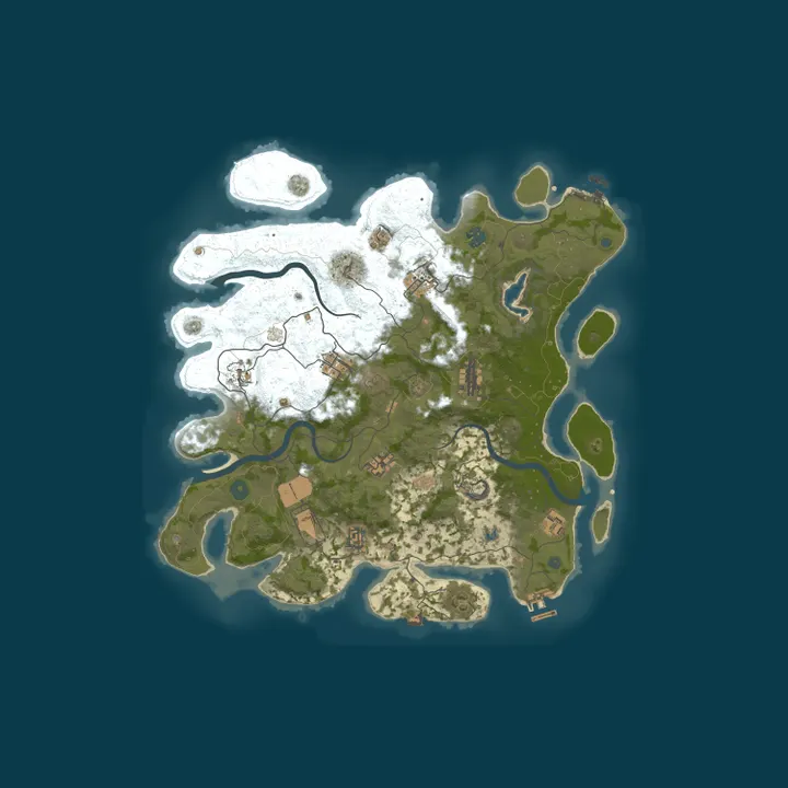 Map of  [RU] MARLIN RUST [x1-x20] | Прогресс | Рюкзаки 