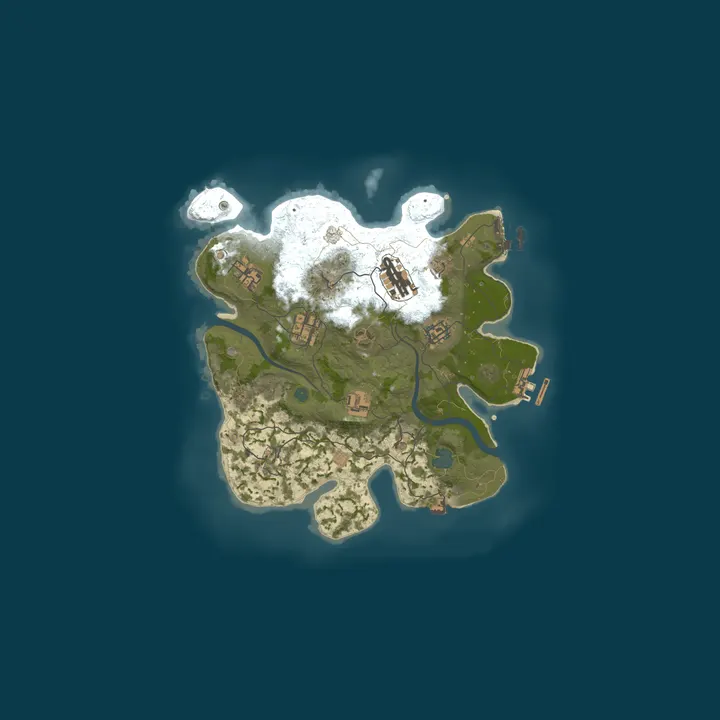 Map of RUST ФЕН 11RUS + кит«No Limit»X5