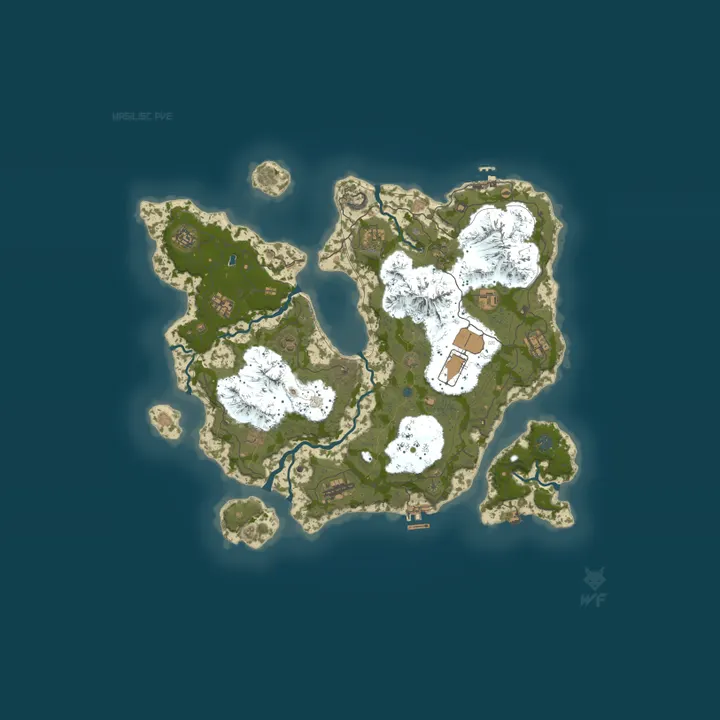 Map of #5 Wasilisc PvE х3