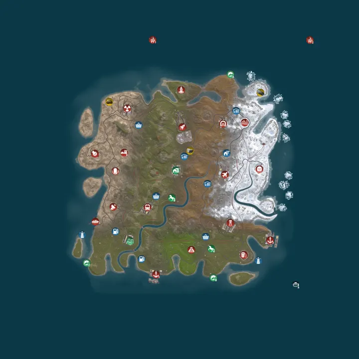 Map of Magic Rust #20 — Vanilla 2x | Pyccкий