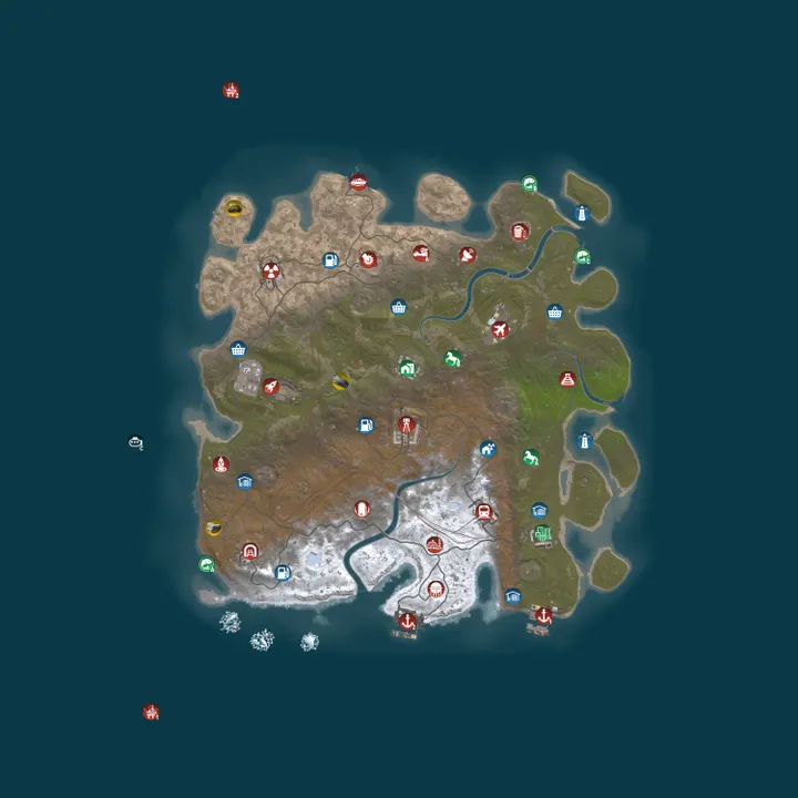 Map of Magic Rust #13 — Vanilla 2x | Pyccкий