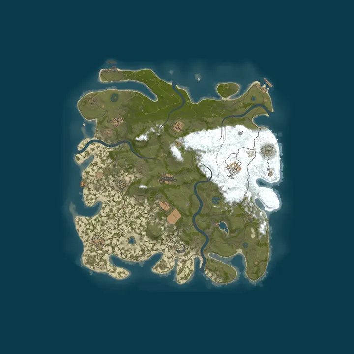 Map of Классика x5 для НОВИЧКОВ |Loot+|BigBoyRust|