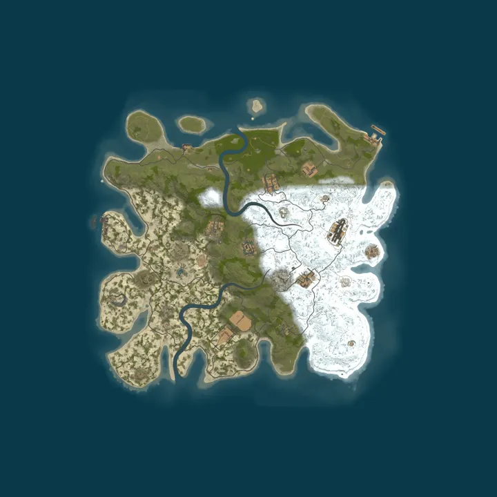 Map of Magic Rust #24 — Vanilla 2x (Solo/Duo/Trio) | Pyccкий