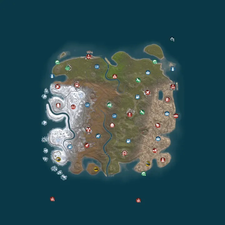 Map of Magic Rust #8 — Modded 2x (Solo/Duo) | Pyccкий