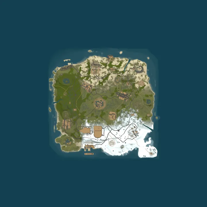 Map of LAST RUST [SKIN|KIT|TP][FPS+]