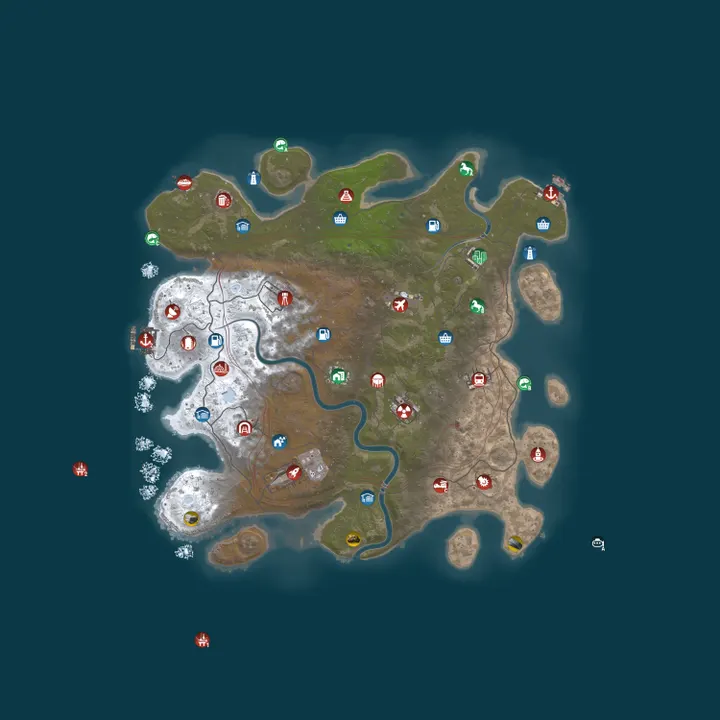 Map of Magic Rust #4 — Modded 2x (Solo/Duo/Trio) | Pyccкий