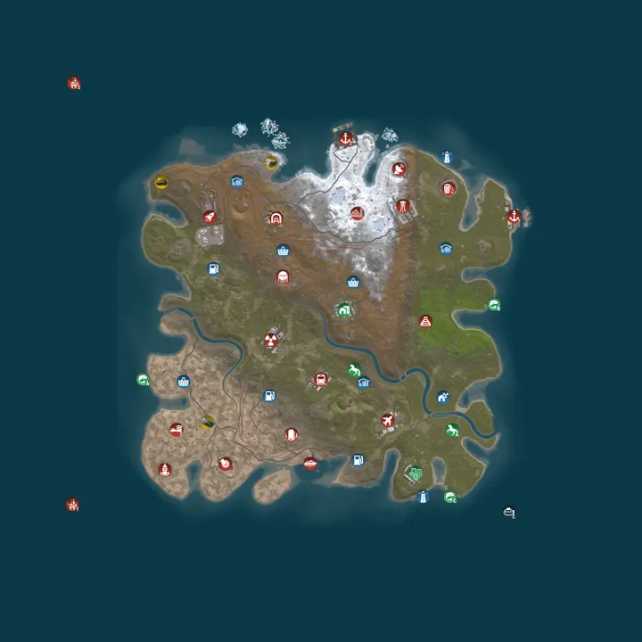 Map of Magic Rust #5 — Modded 2x (Solo/Duo) | Pyccкий