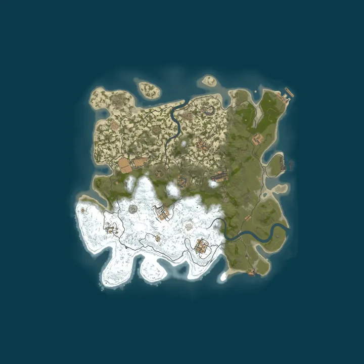 Map of Magic Rust #17 — Modded 2x (Solo/Duo) | Pyccкий