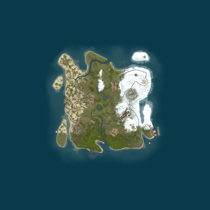 Map of #1 MyRustServer