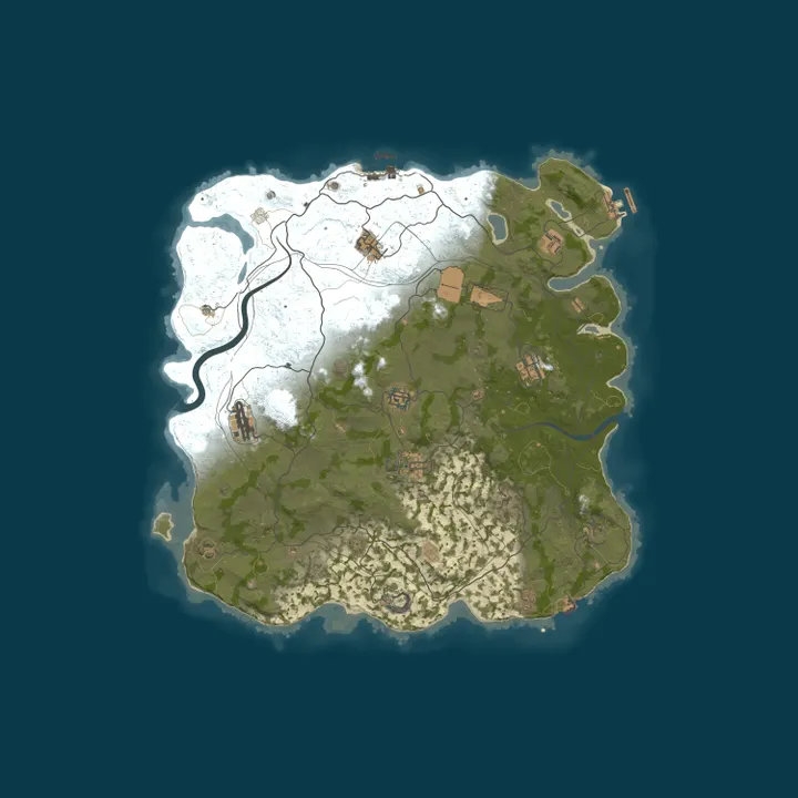 Map of WARBANDITS.GG EU 2X |Solo/Duo/Trio/Quad/Max5| JUST WIPED