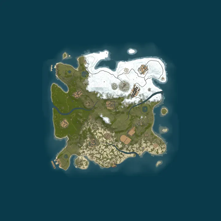 Map of Rust Noobs - Colombia