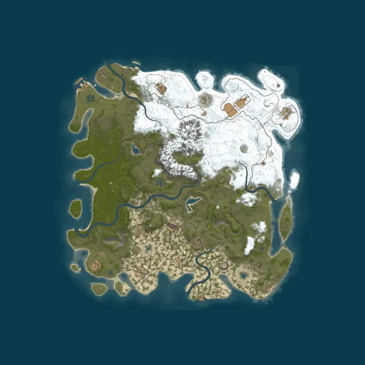 Map of Rust Server Plus200