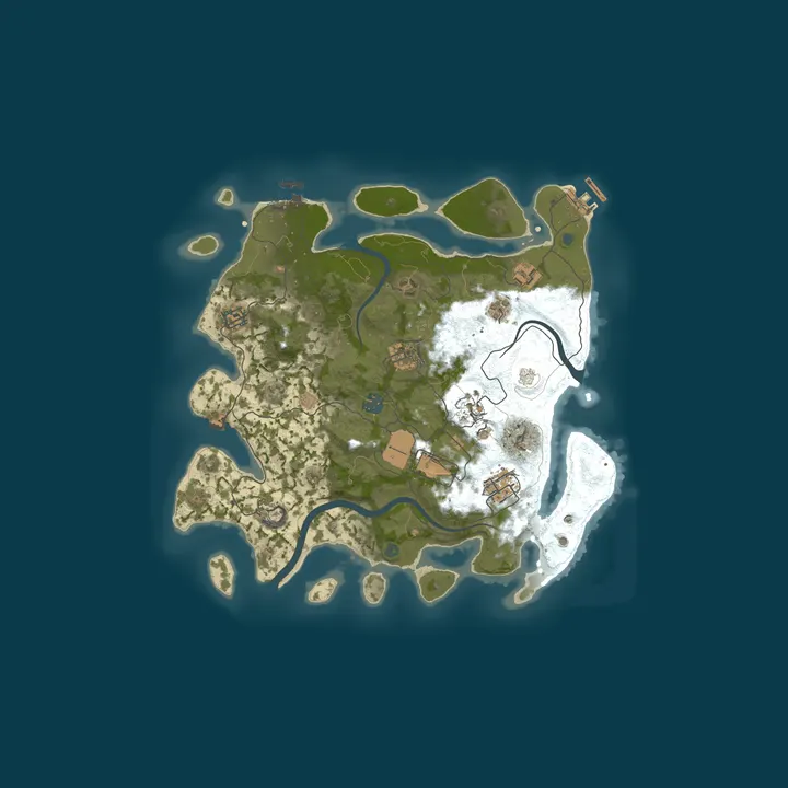 Map of Llaneros PVP - SOLO|DUO