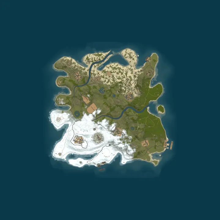 Map of Mi Servidor Rust | Carbon
