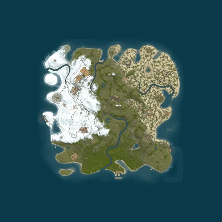 Map of [EU/SWE] Playstar - PVE - WIPE MONTHLY - ZOMBIES
