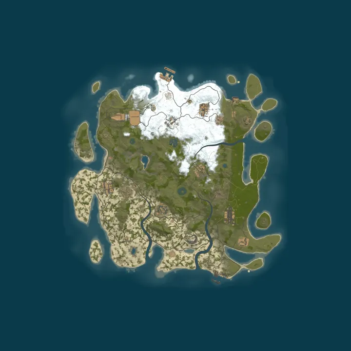 Map of Stanks420 Online Raid Only Sever