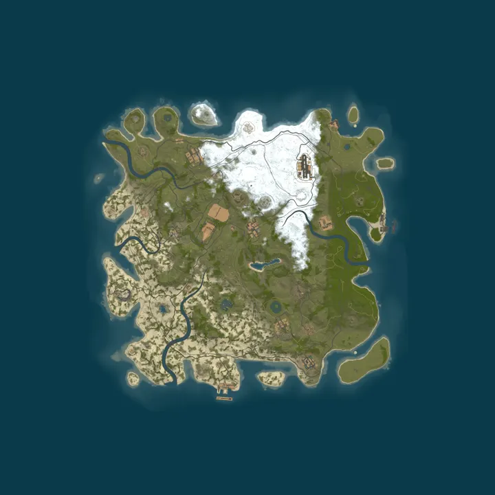 Map of MeltkonRust / CLASSIC / EVENTS / US  {ENG/RU}