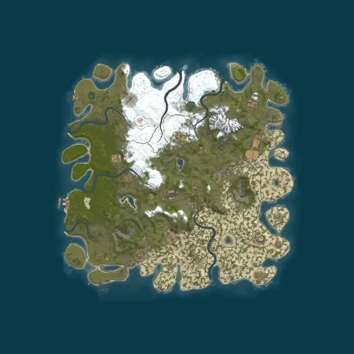 Map of Rusttastic
