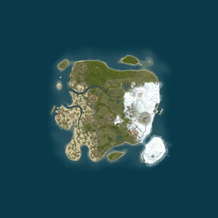 Map of Rustpocalypse