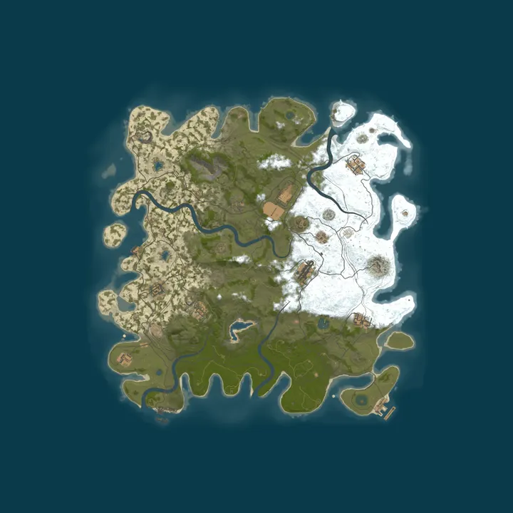 Map of Dead Company | 10X | PVP | ZOMBIES | LOW POP