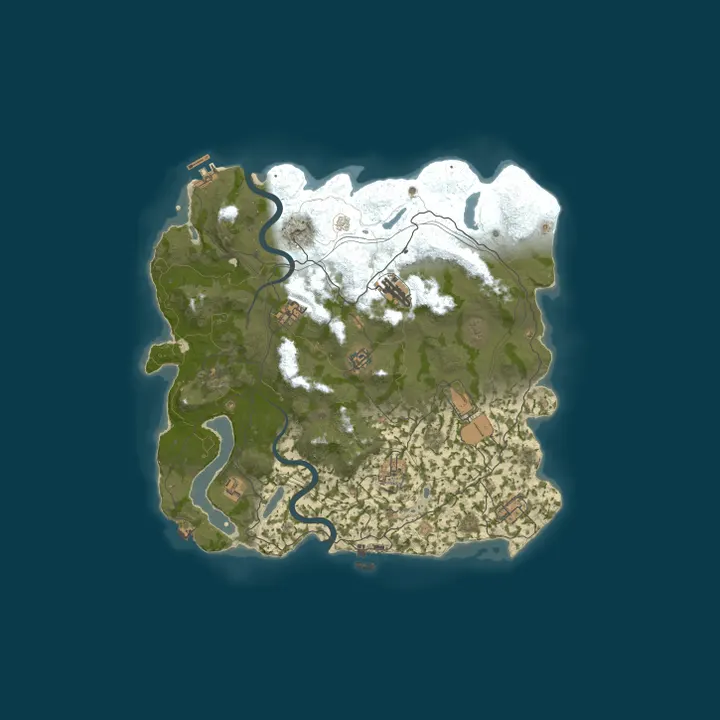 Map of RustLands | Monthly | No BP Wipe | NOOB FRIENDLY