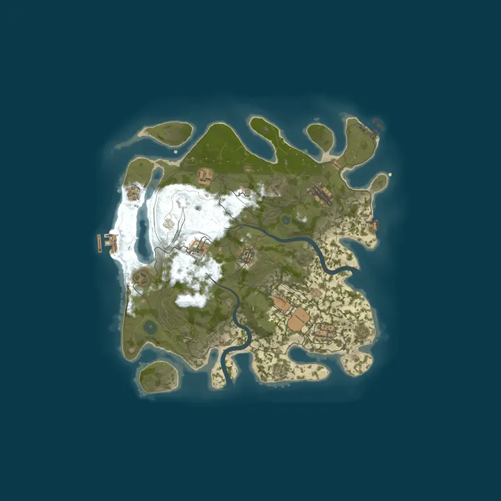 Map of RustOps - Solo/Duo/Trio | FULLWIPE 06/010 06.10 10/06