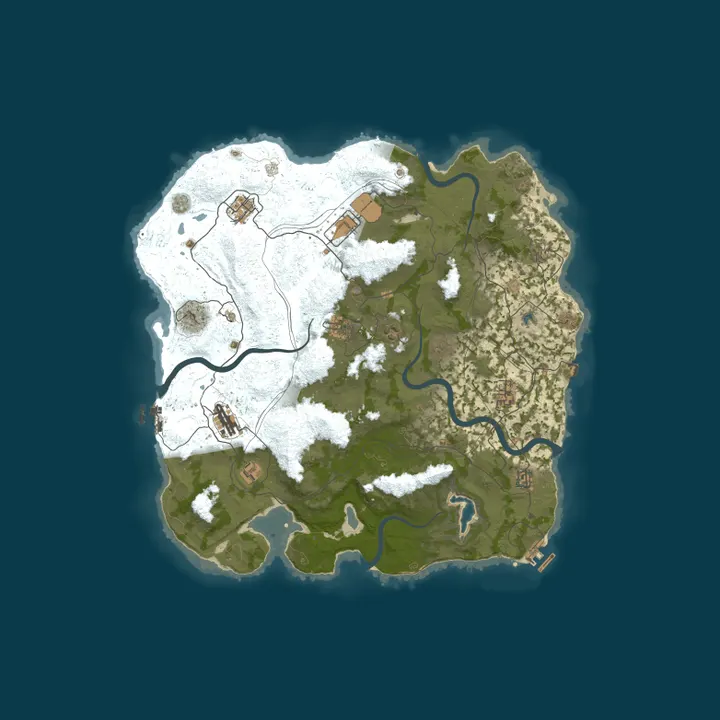 Map of Survivors.gg Main [ 2x Vanilla ] FULLWIPED 02.10