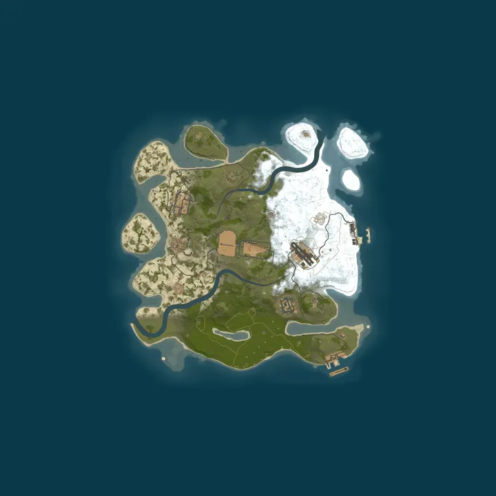 Map of STRALIKE EU 3x [Max 5|Loot++|PVP|MyMini|SkinBox|Shop]