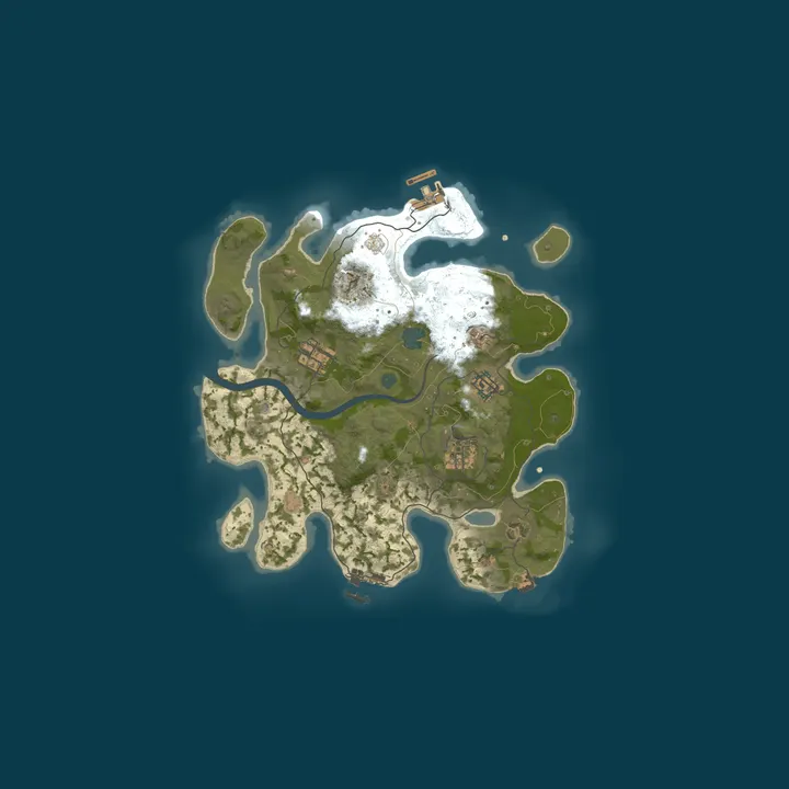 Map of Apex Survival 2X Solo/Duo | Vanilla+ | JUST WIPED
