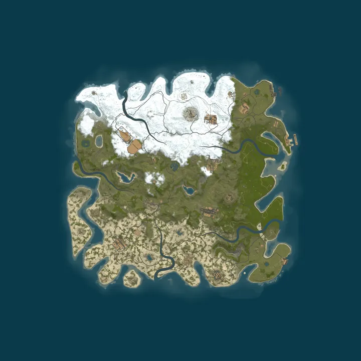 Map of survivor
