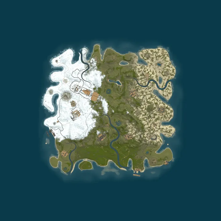 Map of 404 RUST 2Х|ДЛЯ НОВИЧКОВ|РОССИЯ 01.10