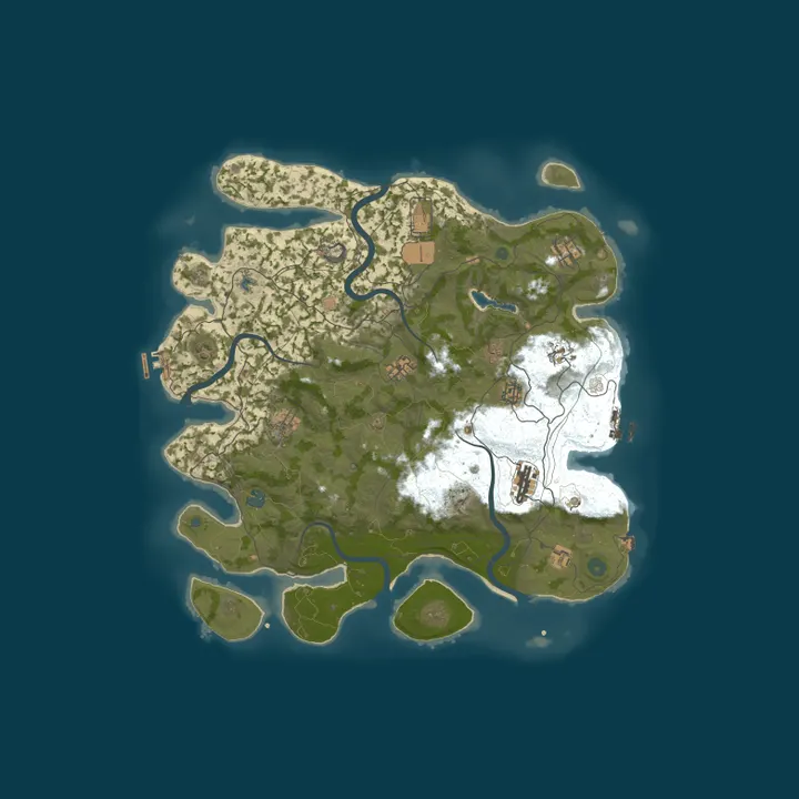 Map of #1 Robo Rust | X2 | NOLIMIT