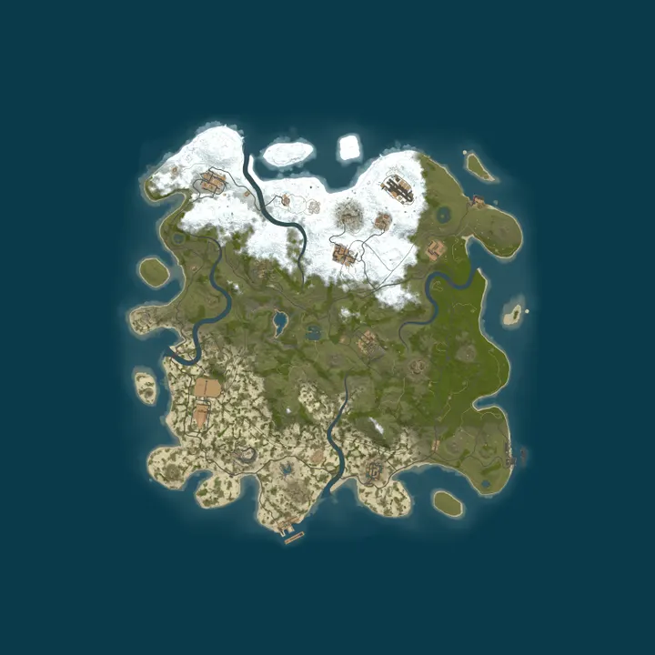Map of 777 RUST /ДЛЯ НОВИЧКОВ /СИБИРСКИЙ 03.10