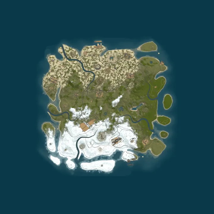 Map of 404 RUST SOLO/DUO/TRIO | ВТ | ДЛЯ НОВИЧКОВ 06.10