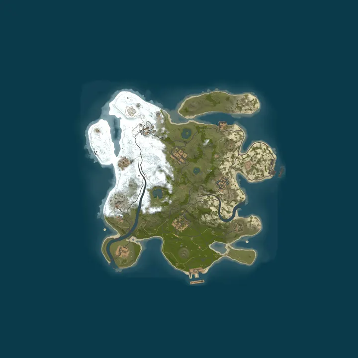 Map of [RU] RAMBA Server Rust #1