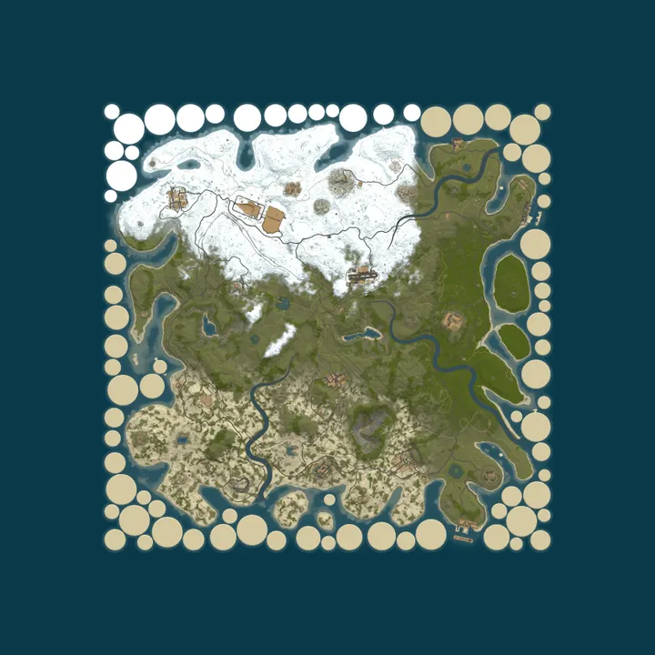 Map of R2 Test Server