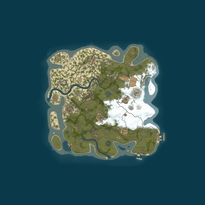 Map of x1000000 - Barren FPS++