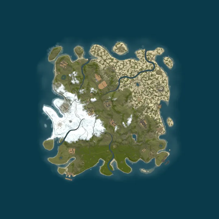 Map of RUST ROOM 1.5x | MONDAYS | Wipe 05.10