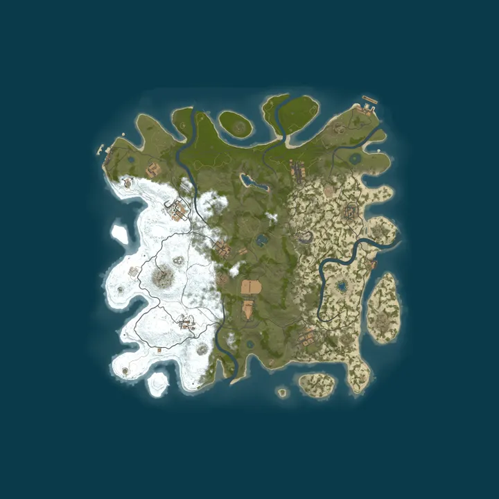 Map of Классика x3 для НОВИЧКОВ |Loot+|BigBoyRust|