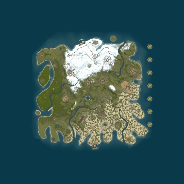 Map of BladeRust #PvE MARAUDER [ SKILLS | MODS | BOSS | CUSTOM WEAPONS