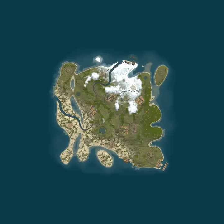 Map of (Wunders) Walking Dead | Zombie Survival