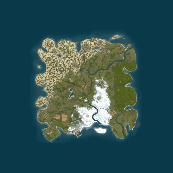 Map of #3 RUS-T PVE EASY ПЕСОЧНИЦА [X2|X3|EVENT|COIN|BANK]