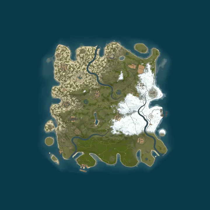 Map of #1 RUS-T PVE MAIN под КУПОЛОМ [X2|X3|EVENT|BANK]
